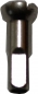 Preview: 1 Messing-Speichen-Nippel von DT Swiss Pro Lock silber 2,0 mm