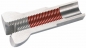 Preview: 1 Messing-Speichen-Nippel von DT Swiss Pro Lock silber 2,0 mm