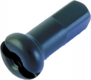 1 Messing-Speichen-Nippel von DT Swiss schwarz 2,0 mm Länge 14 mm