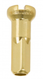 1 Alu-Speichen-Nippel 2,0 mm von CN Spokes in gold
