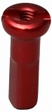 1 Alu-Speichen-Nippel 2,0 mm von Pillar Spokes in rot