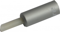 2 silber eloxierte Endkappen aus Alu von Jagwire für Bowdenzughüllen mit 5 mm Außendurchmesser mit Verlängerung