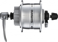 SHIMANO Sport Hochleistungs-Nabendynamo DH-3D32 für Disc-Brake in silber