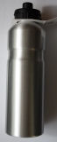 Alu Trinkflasche 0,75 ml mit Drehverschluß und Staubkappe diverse Farben