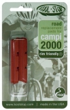 2 Bremsgummis von Kool Stop Road Campi 2000 rot schwarz