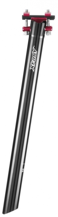 Alu Patentsattelstütze XtasY schwarz/matt 31,6 mm 400 mm