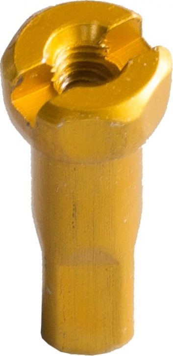 Sapim Alunippel gold Hexagonal Kopf 2,0 mm Länge 14 mm