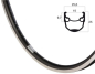 Preview: 26 Zoll V-Brake Felge Ryde Andra 10 schwarz 36 Loch 19-559