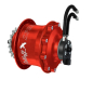 Preview: Nabe Rohloff Speedhub 500/14 V-Brake rot Nr. 8006 CC OEM für Schnellspanner