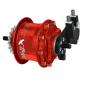 Preview: Nabe Rohloff Speedhub 500/14 Scheibenbremse rot Nr. 8066 TS DB OEM Schraubachse