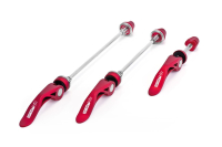 1 Schnellspanner Set von XLC in rot