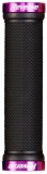 2 Lenkergriffe Reverse Classic schwarz / Lockringe in verschiedenen Farben