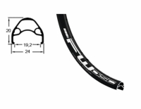 29er Rodi Alu Felge FW-Disc schwarz  36 Loch 19-622