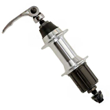 Novatec Nabe silber 36 Loch 135 mm V-Brake mit Schnellspanner