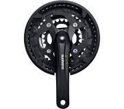 SHIMANO Kurbelgarnitur FC-T4010 Octalink 175 mm 44/32/22z 3x9-fach schwarz KS