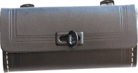 WESTPHAL Retro Satteltasche schwarz Leder