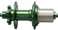 Erdmann Hinterradnabe Erdmann DH-1 dunkelgrün eloxiert Shimano oder Campagnolo Freilauf