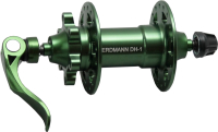 Erdmann Vorderradnabe Erdmann DH-1 dunkelgrün eloxiert