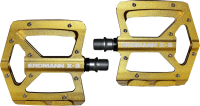 Pedale Erdmann X-3 eloxiert mit Stahlspindel verschiedene Farben