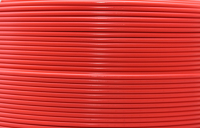 1 m Bowdenzughülle neon rot für Bremszüge