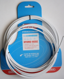Elvedes hydraulische Leitung mit Schaltaußenhülle weiß + Fittings