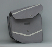 Doppeltasche Ella grau von Fast Rider