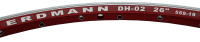 26 Zoll V-Brake Felge Erdmann DH-02 32 Loch rot sandgestrahlt (matt) eloxiert