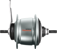 Hinterradnabe Shimano Nexus SG-C6001 silber 8 Gang mit Rücktritt 36 Loch