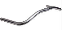 Lenker BRAVE CLASSICS Porteur 25,4 mm Klemmung 500 mm Breite Alu silber