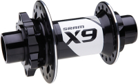 VR-Nabe Sram X 9 schwarz für Steckachse 20 /110 mm  32 Loch