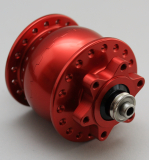 Nabendynamo Son 28 rot für 6 Loch Disk-Brake