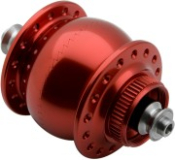 Nabendynamo SON Delux rot für Disc-Brake Center lock