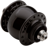 Nabendynamo SON Delux schwarz eloxiert Center Lock 32 Loch