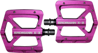 Pedale Erdmann X-3 eloxiert mit Stahlspindel verschiedene Farben