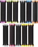 2 Lenkergriffe Reverse Classic schwarz / Lockringe in verschiedenen Farben