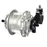 Nabe Rohloff Speedhub 500/14 Scheibenbremse silber Nr. 8065 TS DB OEM Schraubachse