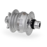 Shutter Precision Nabendynamo PD-8X 12 mm Steckachse Disc Brake, Silber 32 Loch