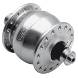 Nabendynamo SON Delux silber für V-Brake