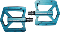 Pedale Erdmann X-3 eloxiert mit Stahlspindel verschiedene Farben