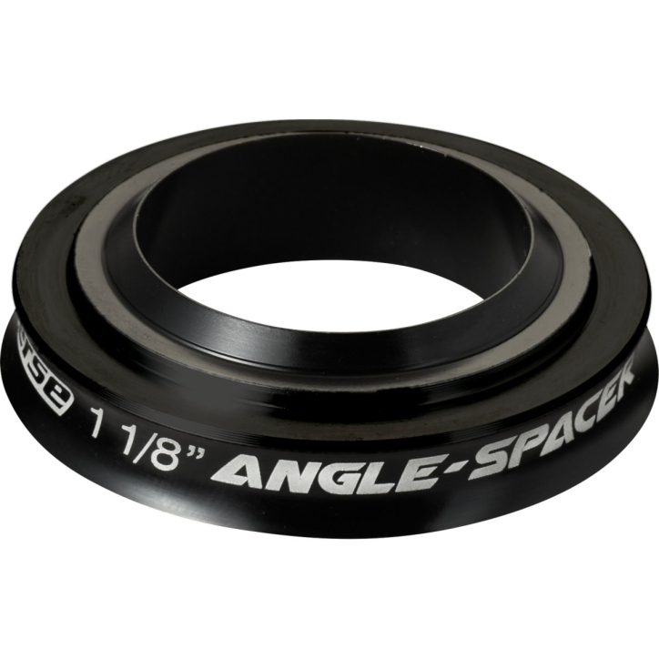 Reverse Angle Spacer 0,5°Reduzier für 1 1/8" Gabeln schwarz