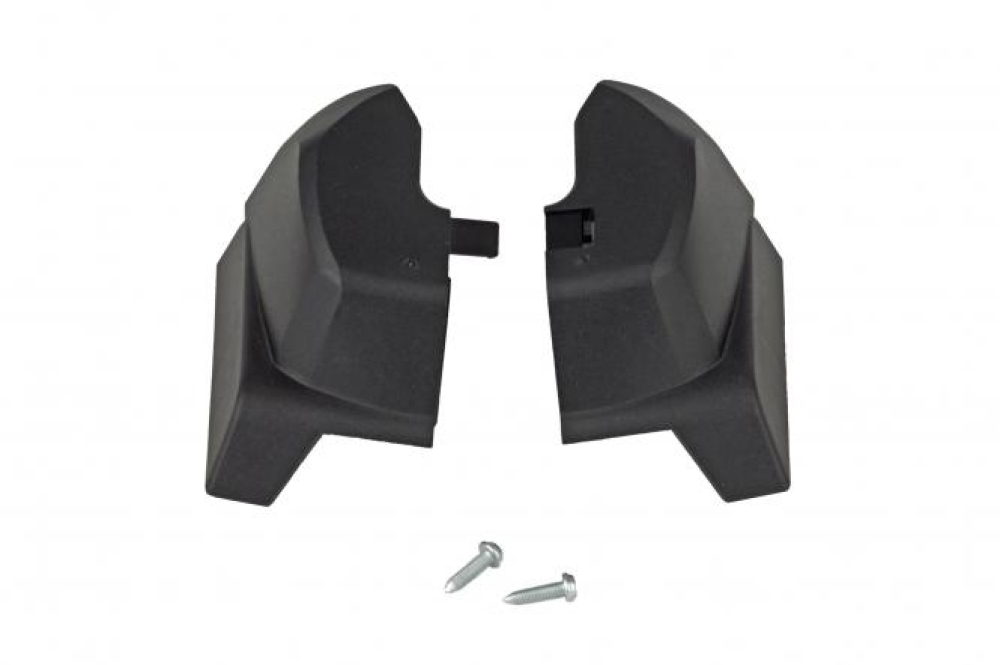 Bosch Batteriehalter Classic Schwarz Weiß Halteschalen und Set Schrauben
