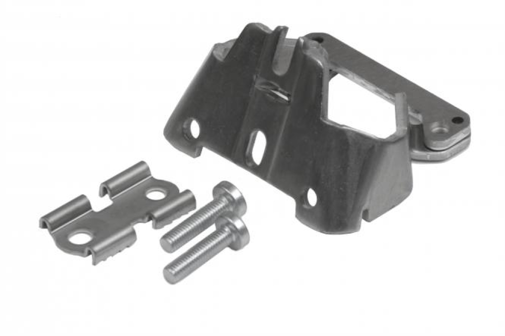 Kit Halteradapter Halterahmen für Bosch Rahmenakku mit Kralle und Set Schrauben Rahmenakku