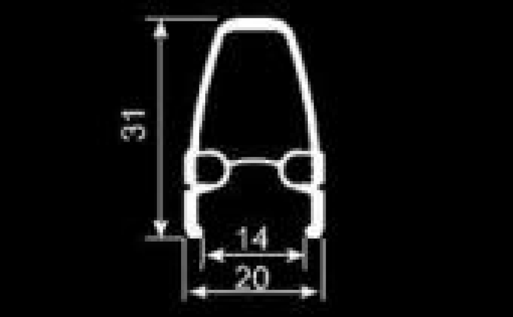 24 Zoll V-Brake Felge Erdmann SR-24 507/14 silber 36 Loch
