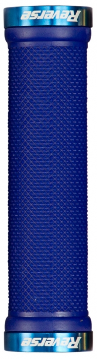 2 Lenkergriffe Reverse Classic blau / Lockringe in verschiedenen Farben