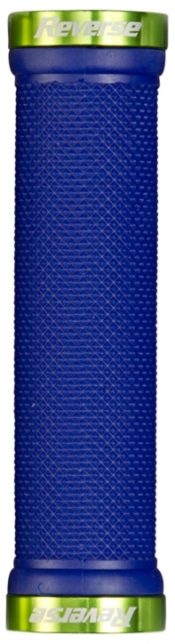 2 Lenkergriffe Reverse Classic blau / Lockringe in verschiedenen Farben