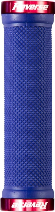 2 Lenkergriffe Reverse Classic blau / Lockringe in verschiedenen Farben