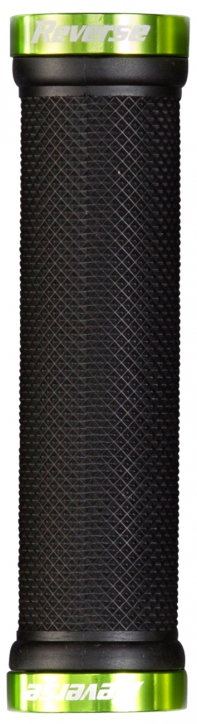 2 Lenkergriffe Reverse Classic schwarz / Lockringe in verschiedenen Farben
