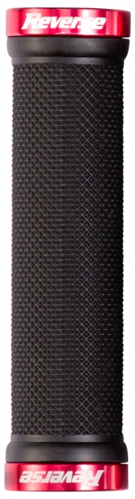 2 Lenkergriffe Reverse Classic schwarz / Lockringe in verschiedenen Farben