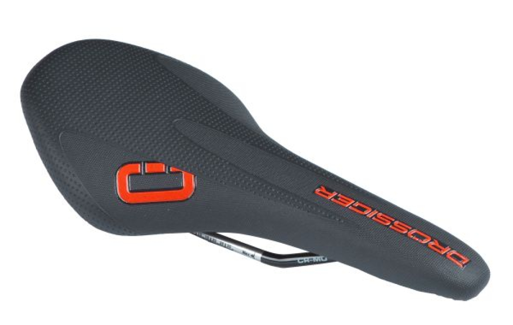 Drössiger Speedseat 3 Sattel für Herren schwarz mit Logo in rot
