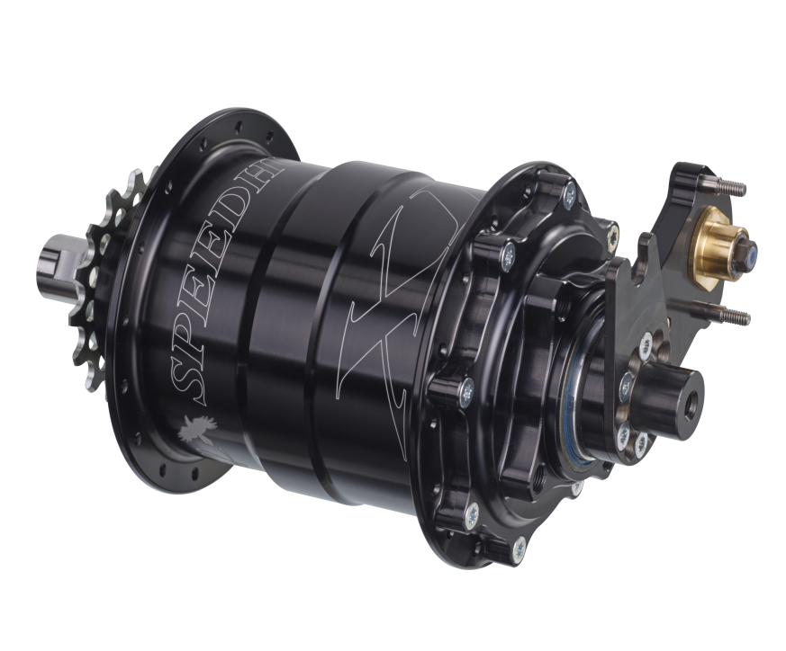 Rohloff Speedhub Modell 8027 XXL mit 190 mm Einbaumaß schwarz